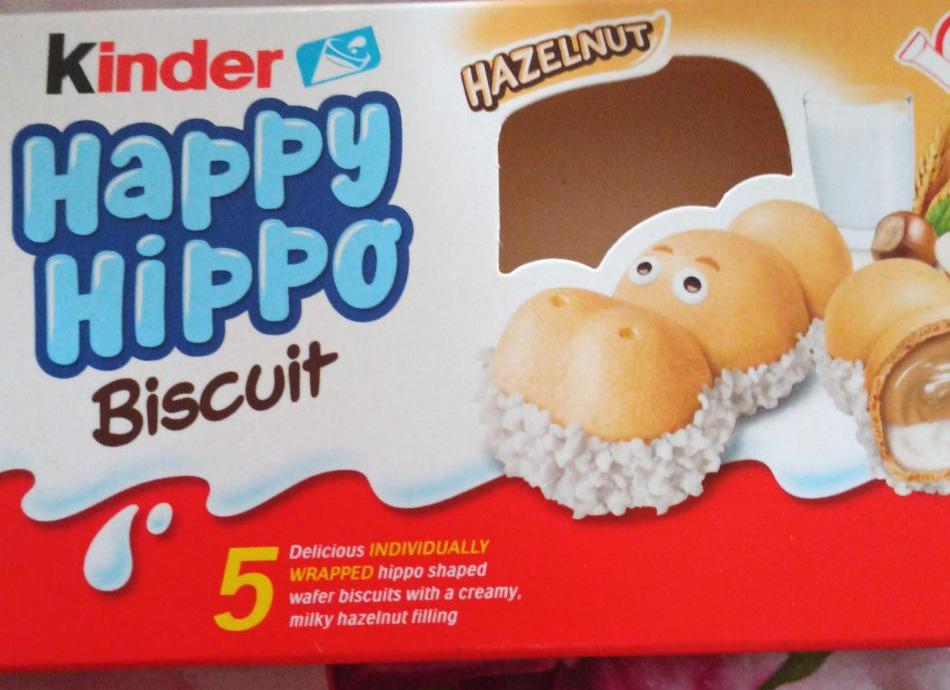 Zdjęcia - Happy Hippo biscuit hazelnut kinder
