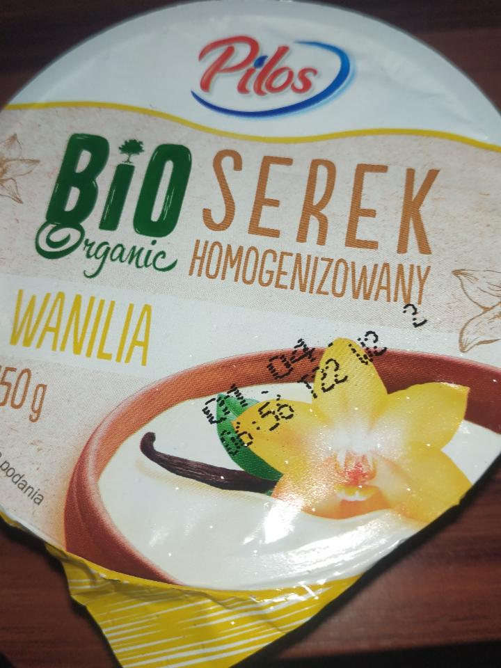 Zdjęcia - Bio Organic Serek homogenizowany Wanilia Pilos