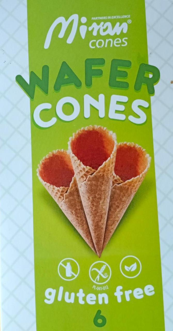 Zdjęcia - Wafer cones Gluten free Miran cones