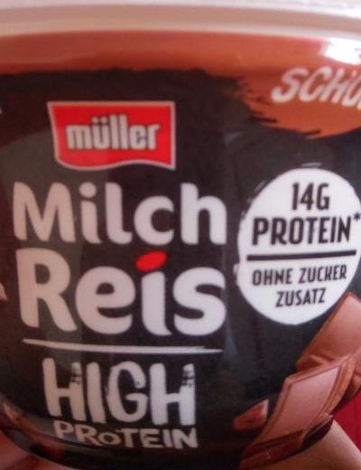 Zdjęcia - Milchreis High Protein Schoko Müller