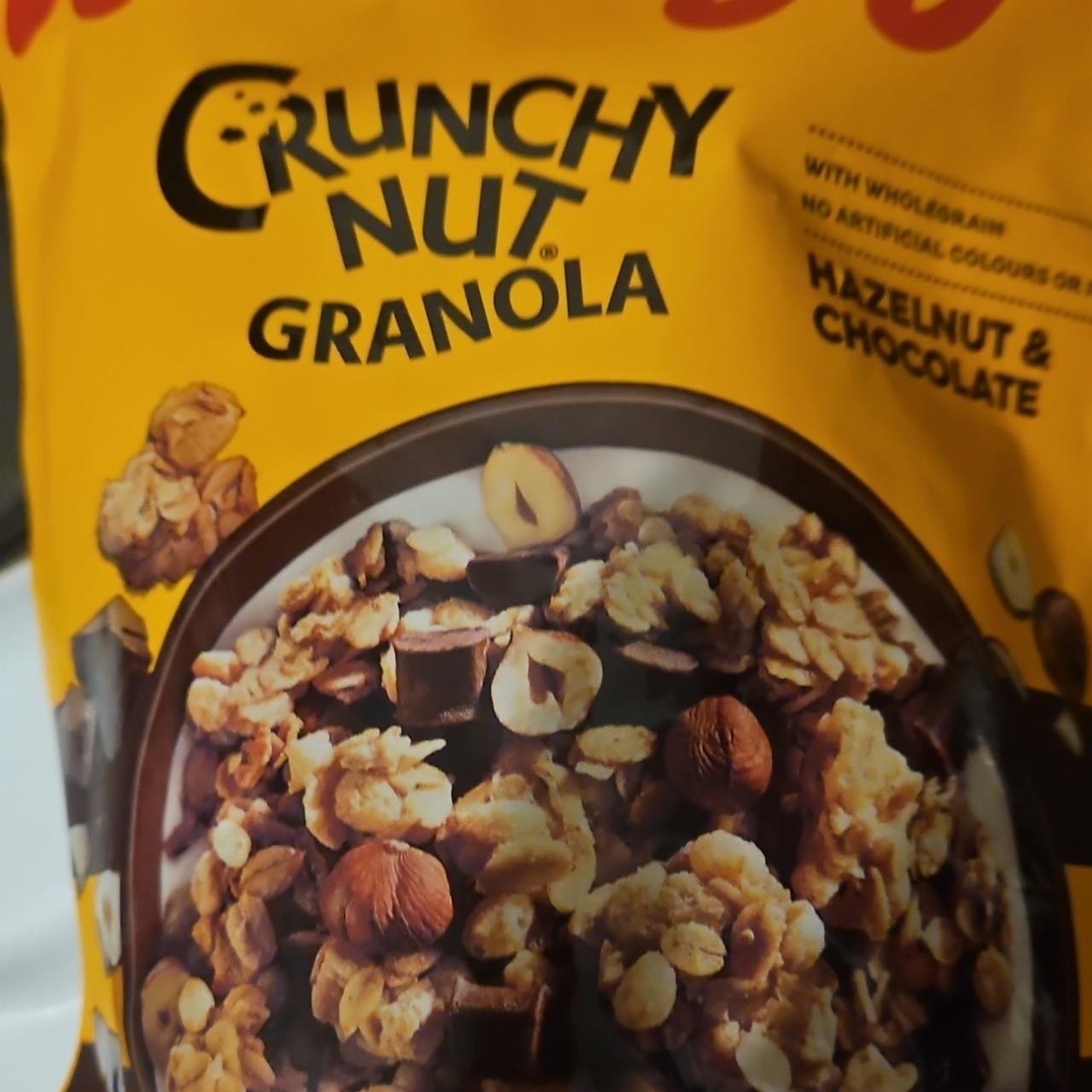 Zdjęcia - Granola orzechy i czekolada Crunchy Nut
