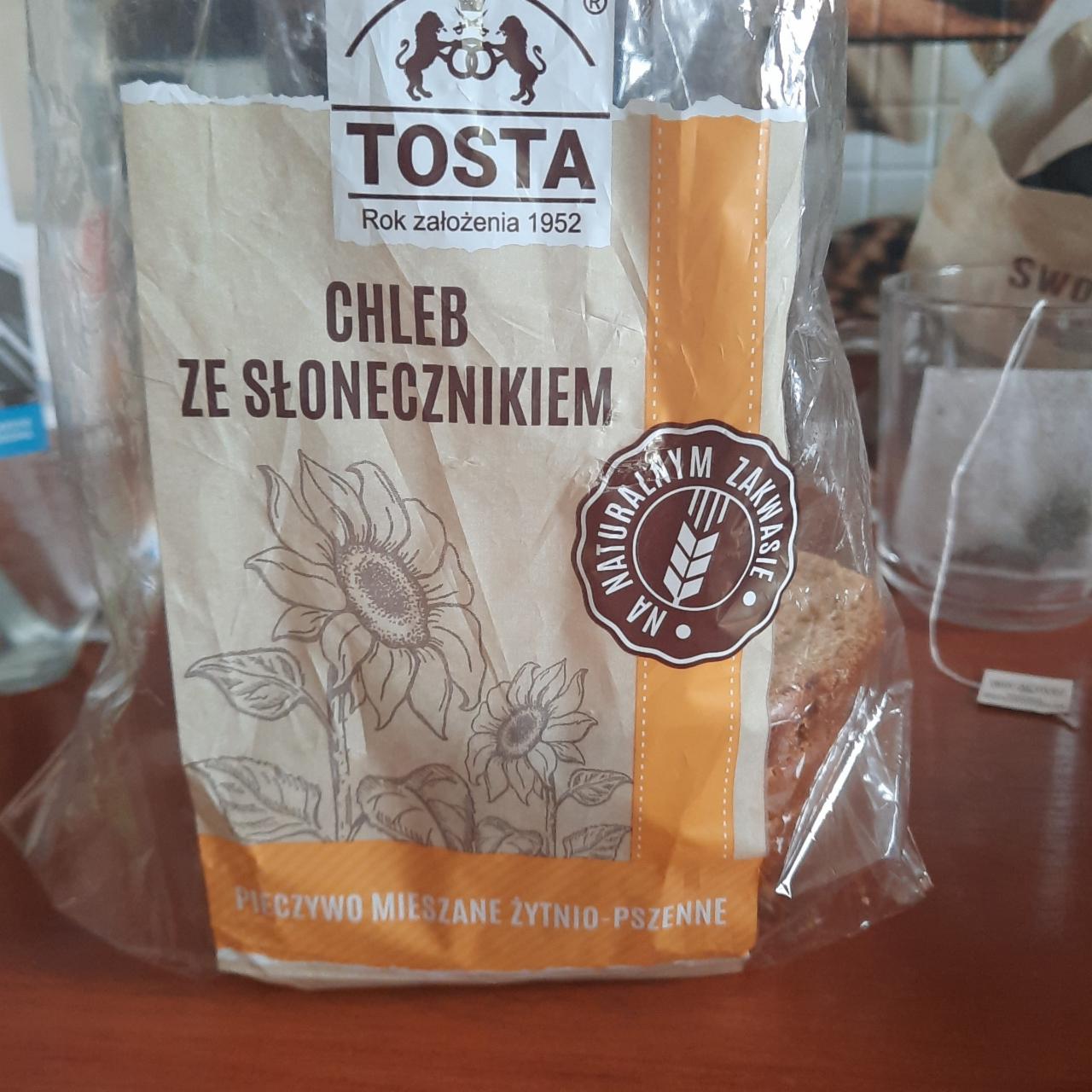Zdjęcia - Chleb mieszany ze słonecznikiem Tosta