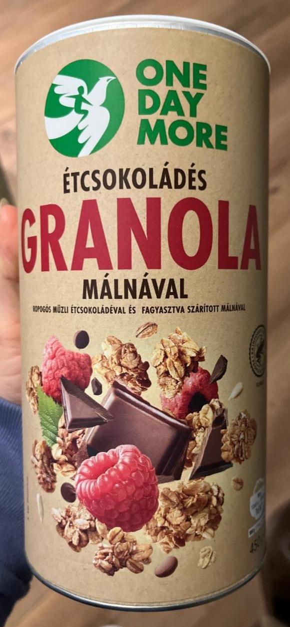 Zdjęcia - Granola czekoladowa z malinami One Day More