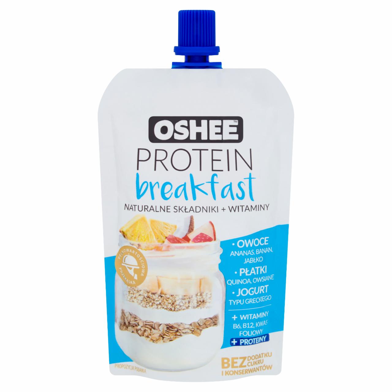 Zdjęcia - Oshee Protein Breakfast Mus 100 g