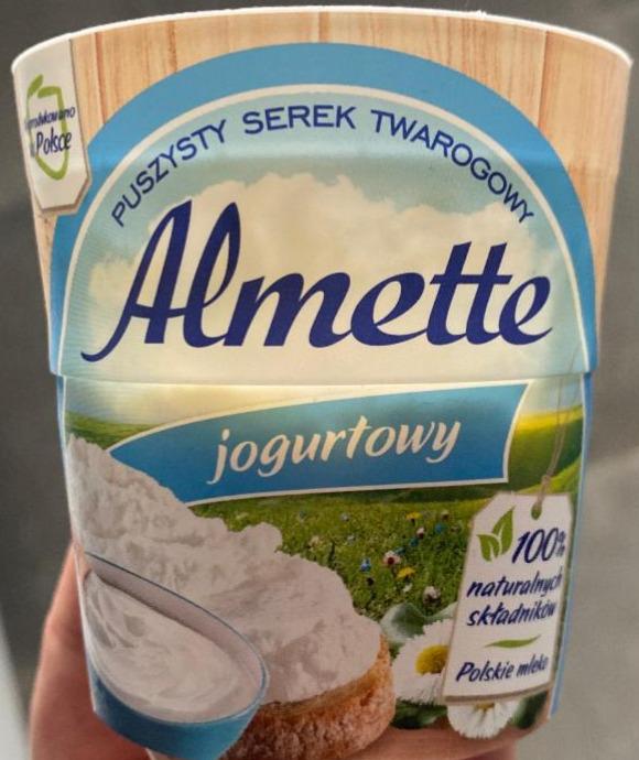 Zdjęcia - Puszysty serek twarogowy jogurtowy Almette