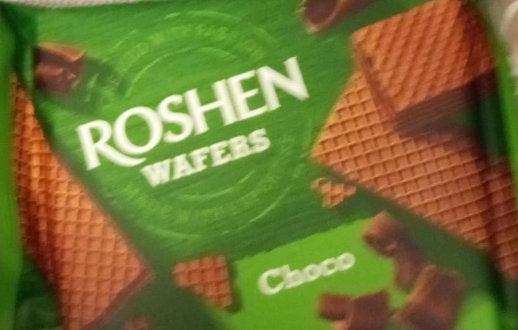 Zdjęcia - Roshen Wafers choco