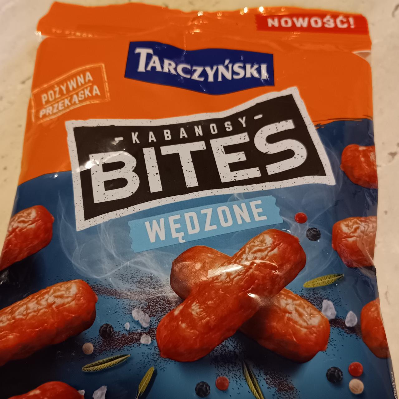 Zdjęcia - Tarczyński Kabanosy Bites wędzone 80 g