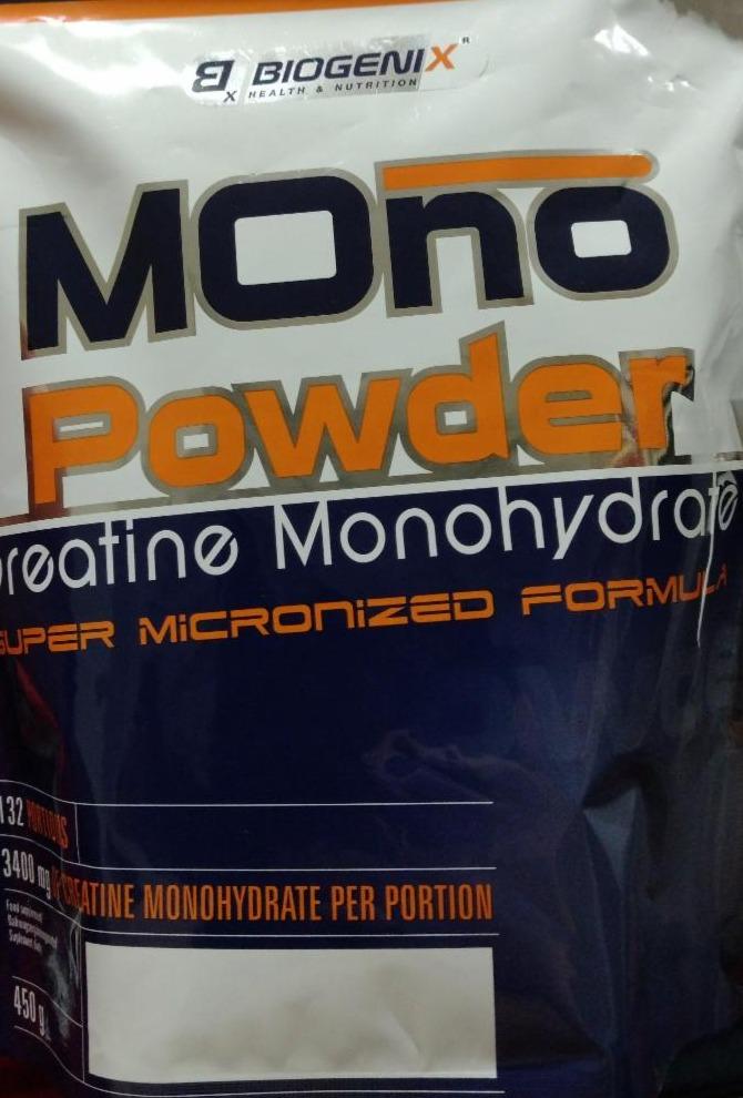 Zdjęcia - Mono powder creatine monohydrate Biogenix