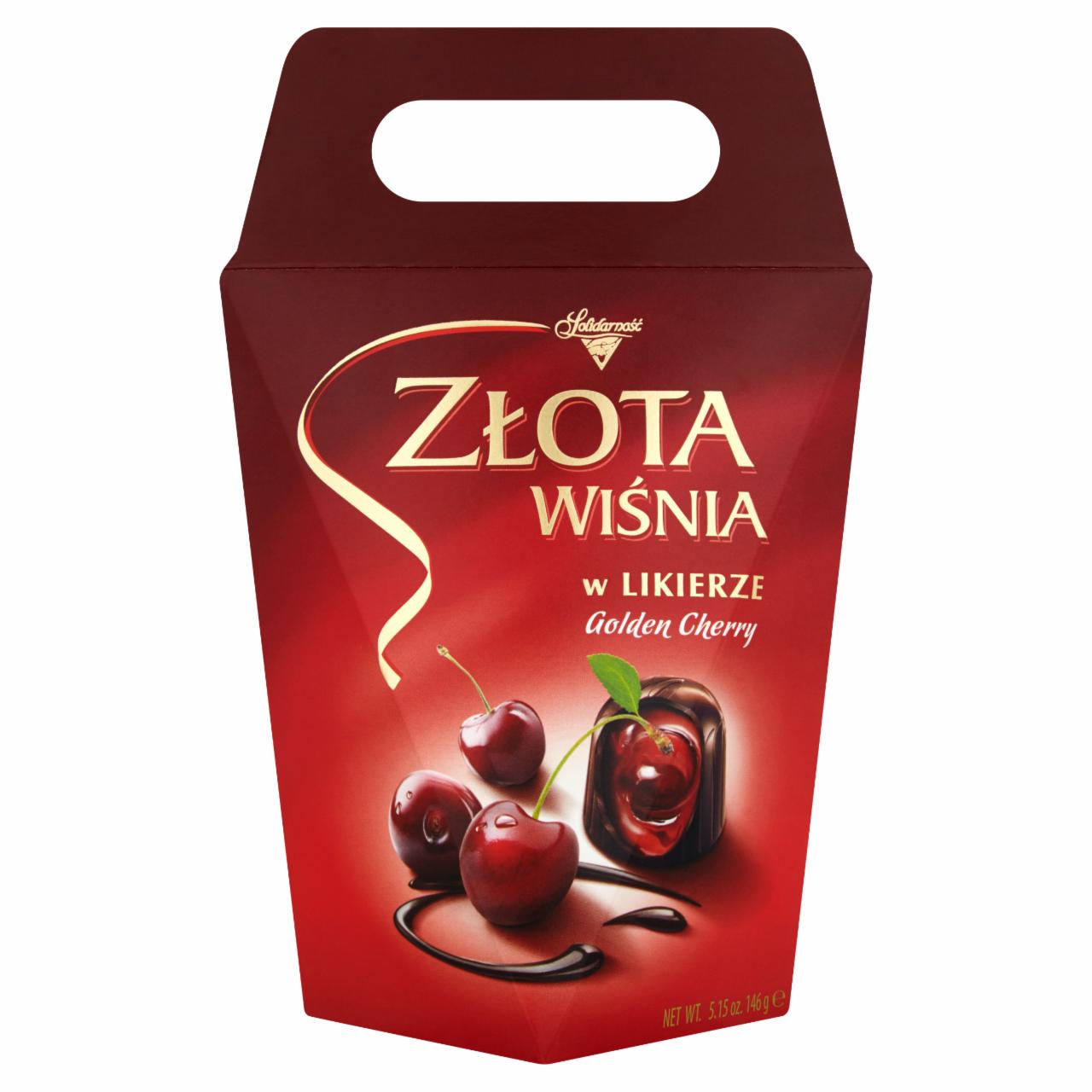 Zdjęcia - Solidarność Złota Wiśnia w likierze 146 g