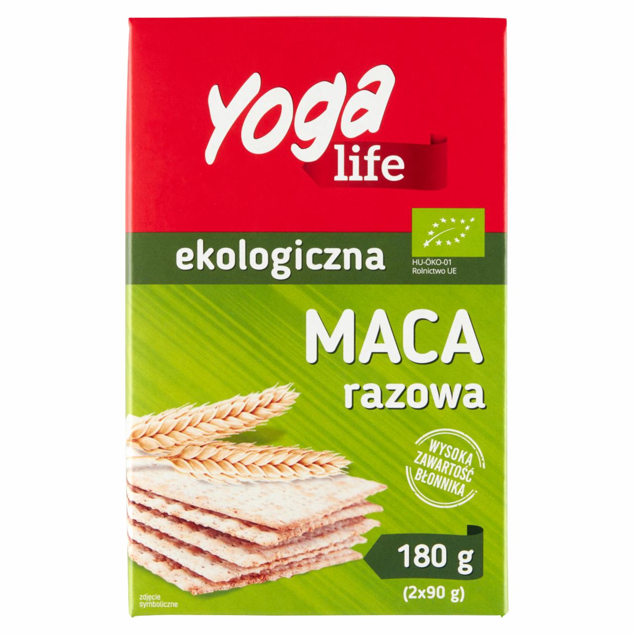 Zdjęcia - Yoga Life Maca razowa ekologiczna 180 g (2 x 90 g)