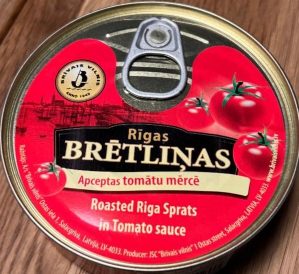 Zdjęcia - Roasted riga sprats Brivais Vilnis