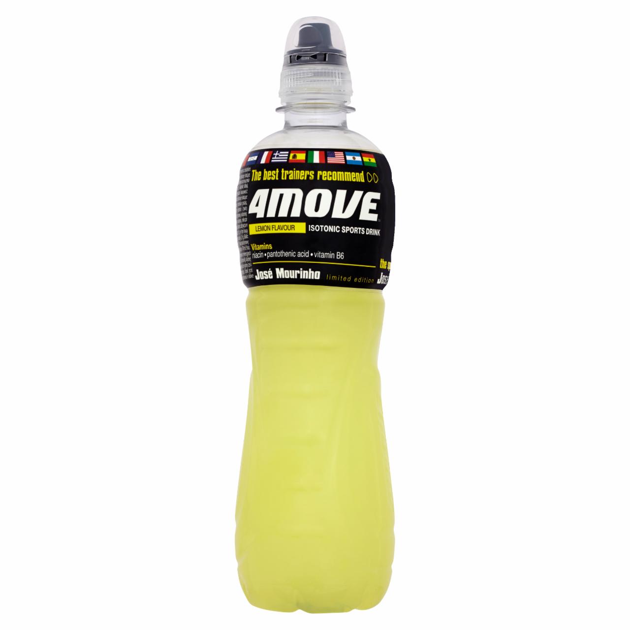 Zdjęcia - 4Move Lemon Sportowy napój izotoniczny niegazowany 500 ml