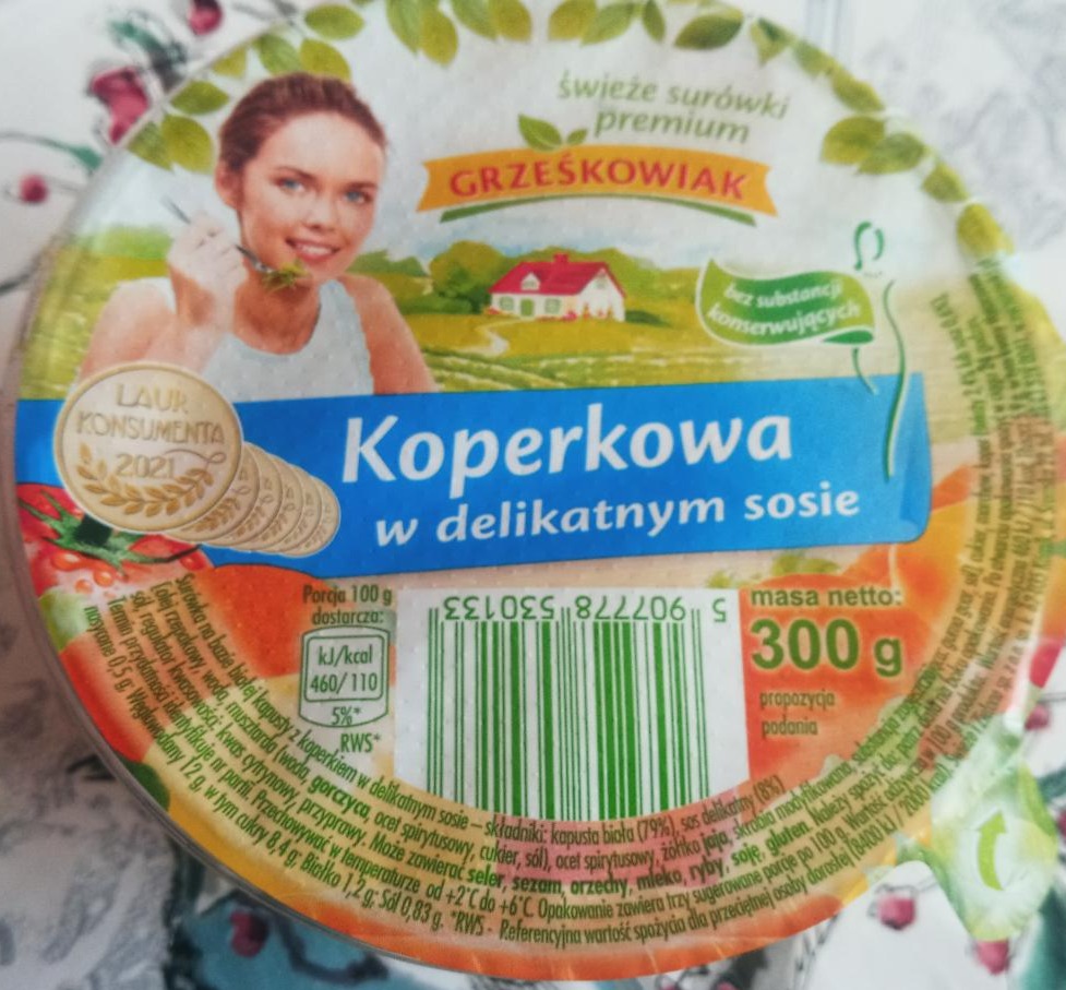 Zdjęcia - Surówka koperkowa w delikatnym sosie