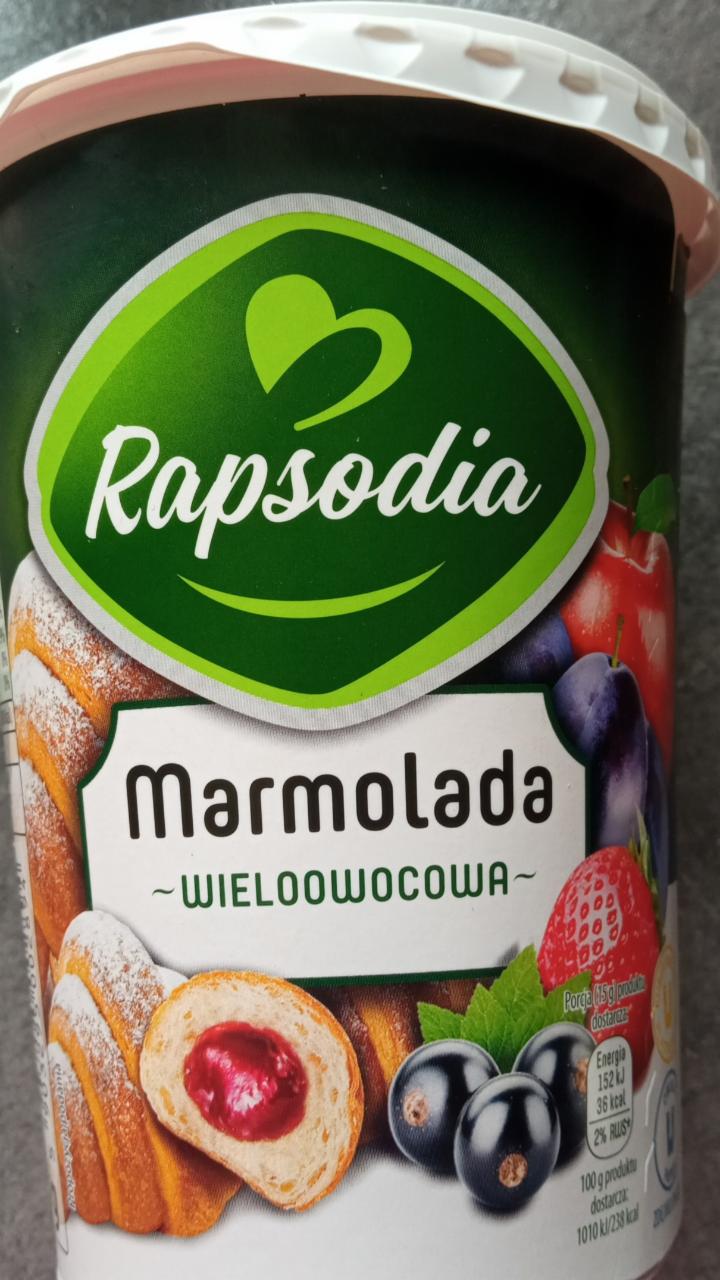 Zdjęcia - Marmolada Wieloowocowa Rapsodia