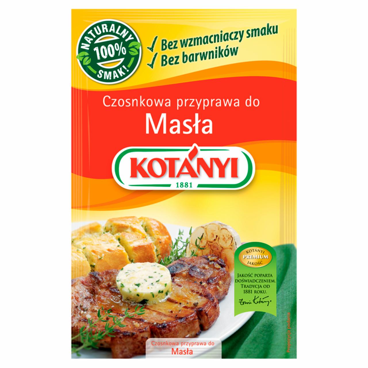 Zdjęcia - Kotányi Czosnkowa przyprawa do masła 25 g