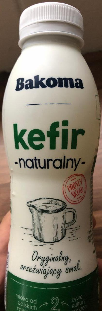 Zdjęcia - Kefir naturalny Bakoma