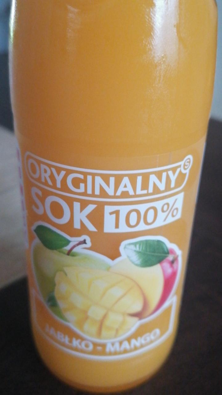 Zdjęcia - Oryginalny Sok 100% jabłko mango