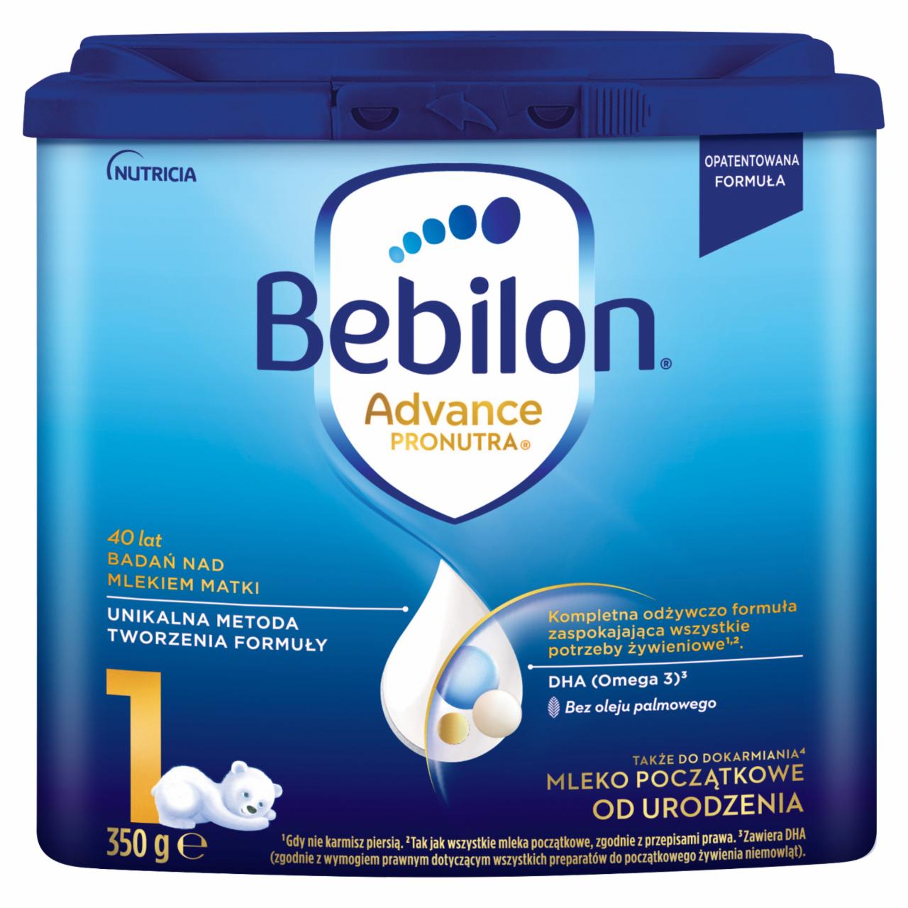 Zdjęcia - Bebilon 1 Pronutra-Advance Mleko początkowe od urodzenia 350 g