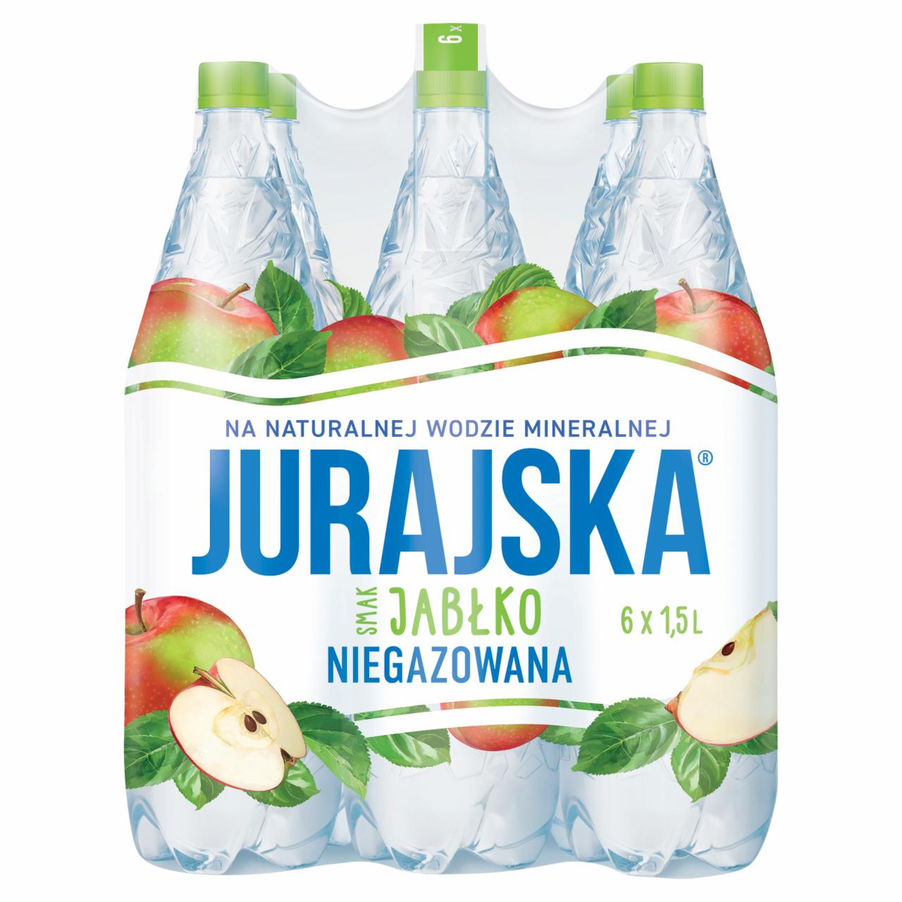 Zdjęcia - Jurajska Napój niegazowany smak jabłko 6 x 1,5 l