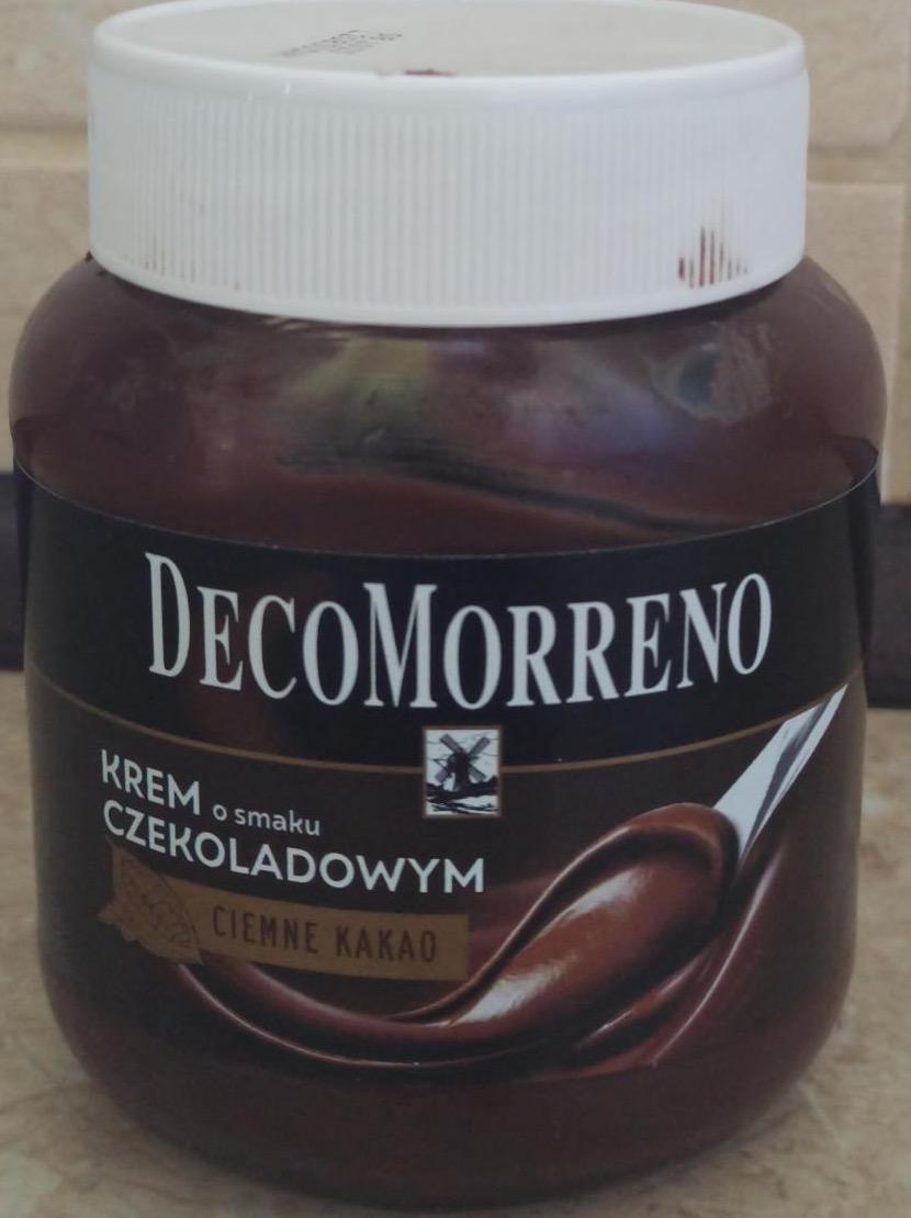 Zdjęcia - Krem o smaku czekoladowym ciemne kakao DecoMorreno