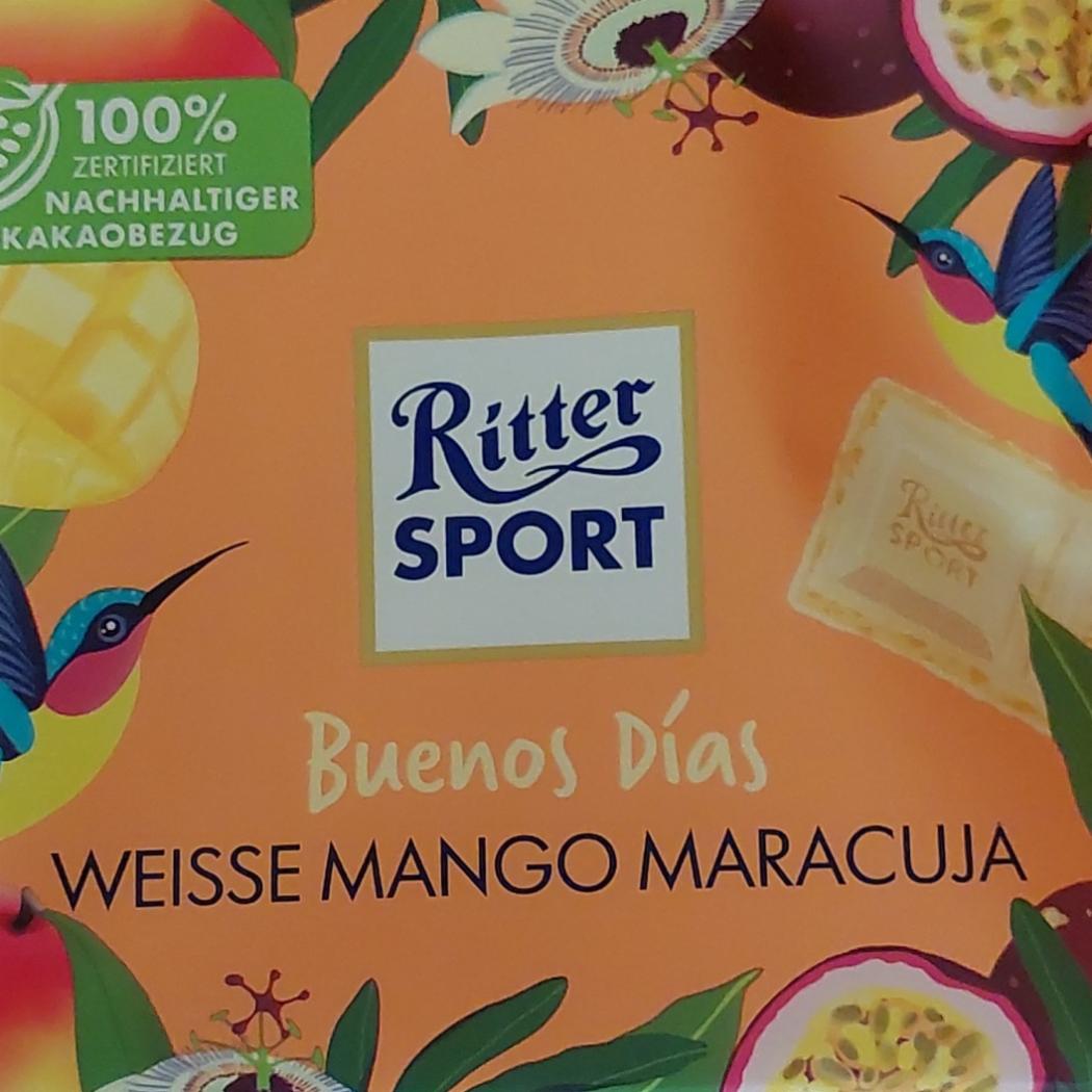 Zdjęcia - Weisse Mango Marakuja Ritter Sport