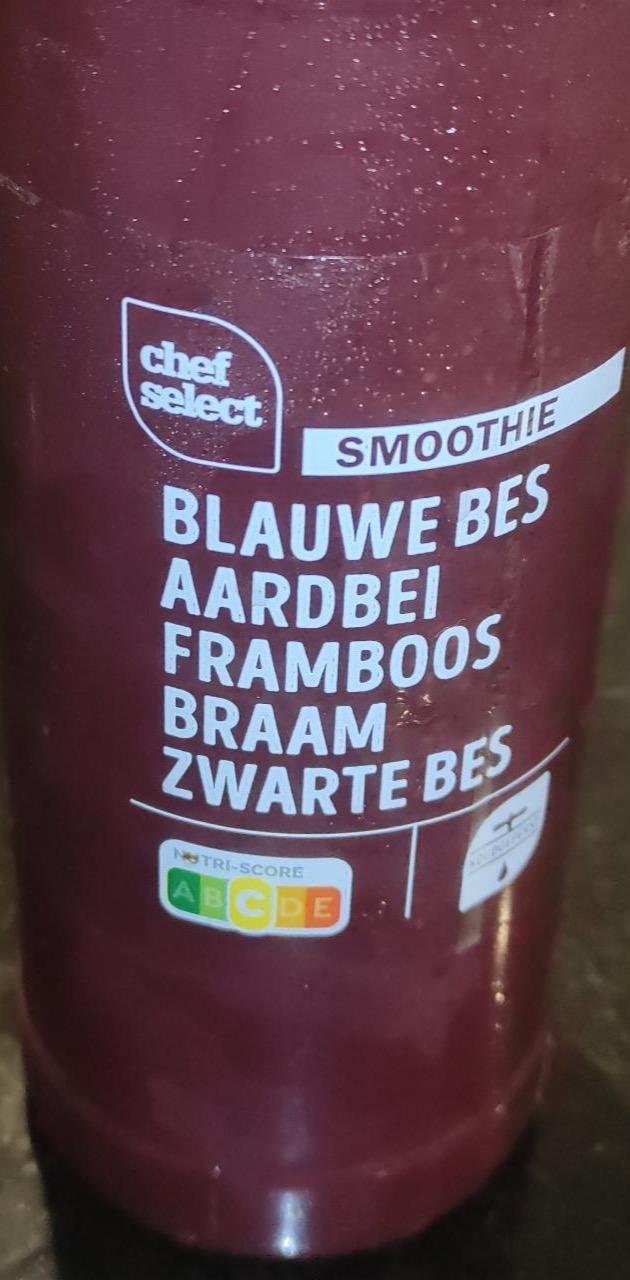 Zdjęcia - Smoothie Blauwe bes aardbei framboos braam zwarte bed Chef Select