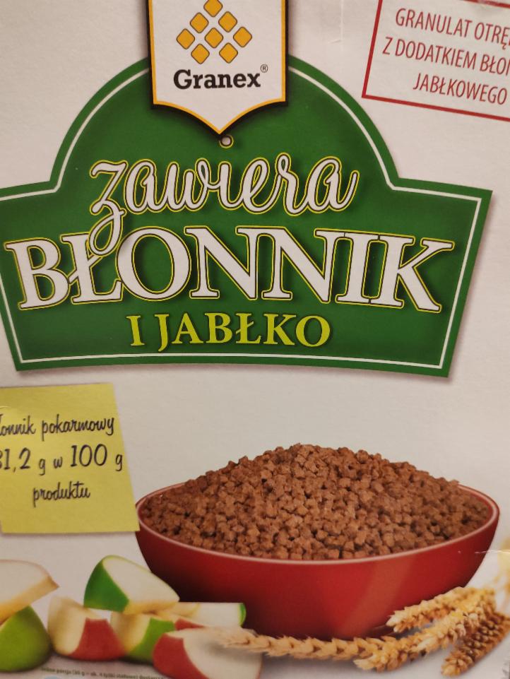 Zdjęcia - Zawiera błonnik i jabłko przekąska Granex