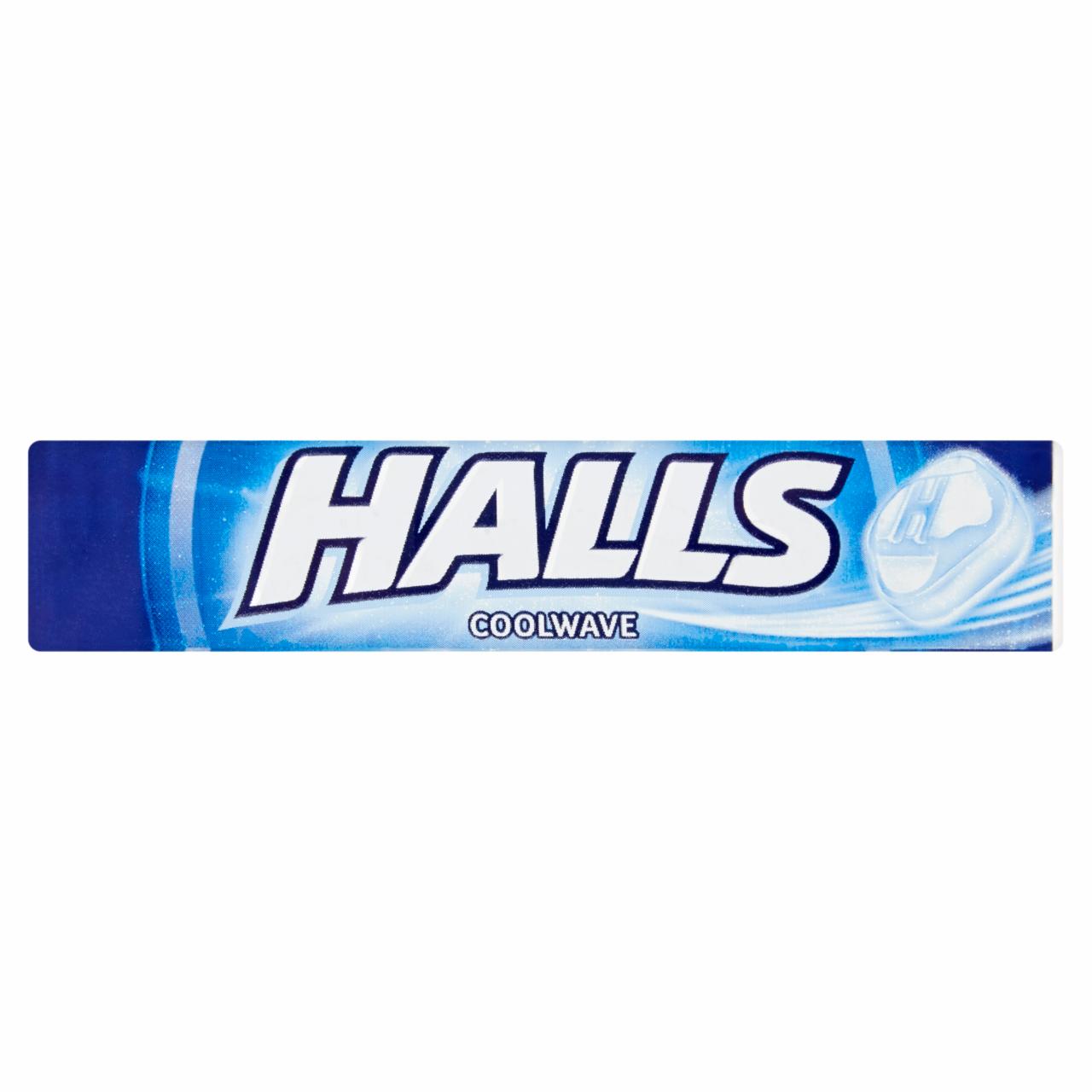 Zdjęcia - Halls Coolwave Cukierki o smaku mentolowo-eukaliptusowym 33,5 g