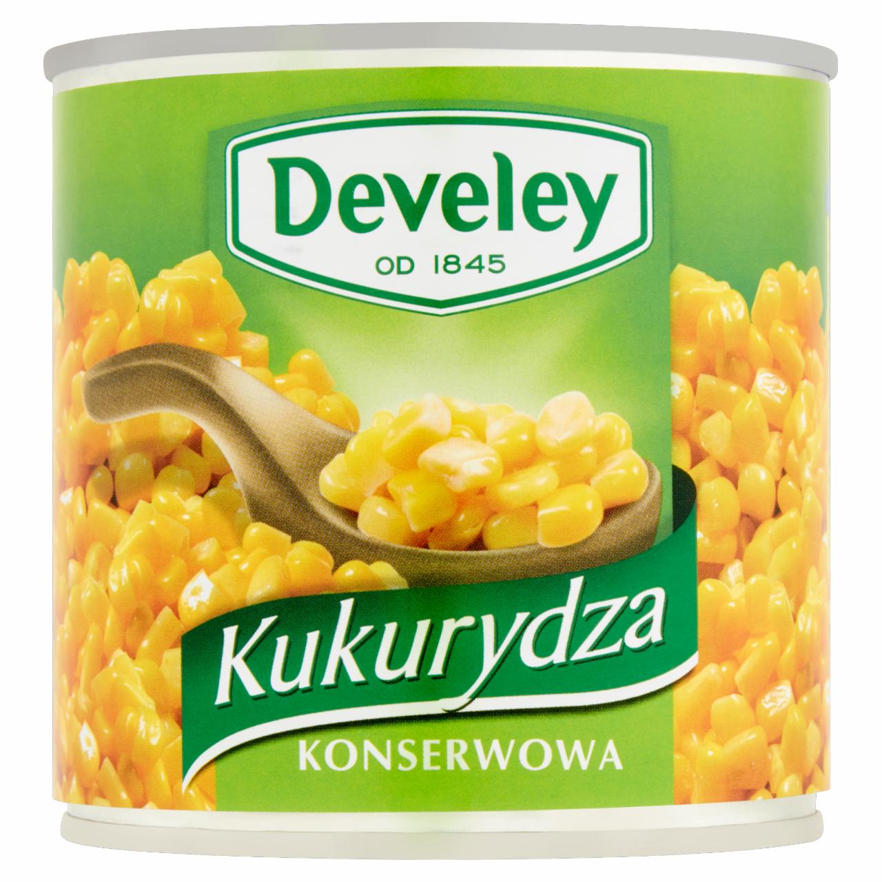 Zdjęcia - Develey Kukurydza konserwowa 340 g