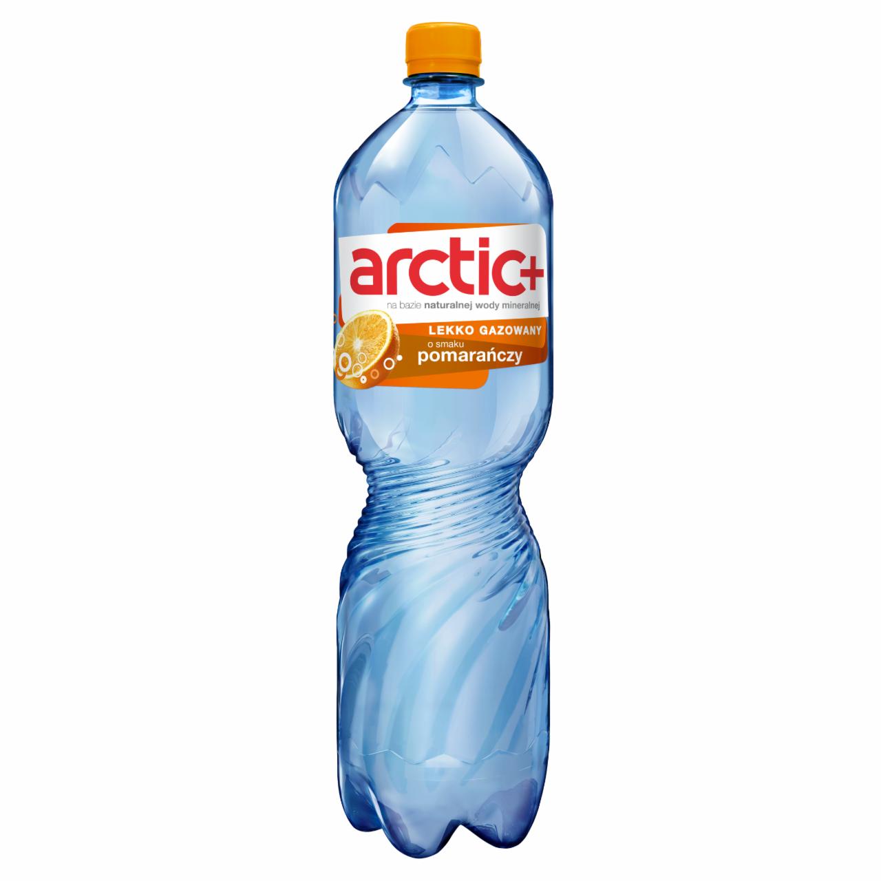 Zdjęcia - Arctic Plus Napój lekko gazowany o smaku pomarańczy 1,5 l