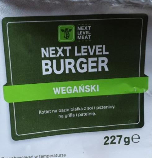 Zdjęcia - Burger wegański Next level meat