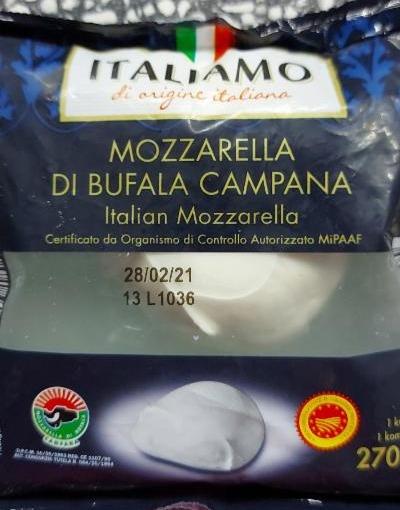 Zdjęcia - Ser mozzarella di bufala campana z mleka bawolego castello