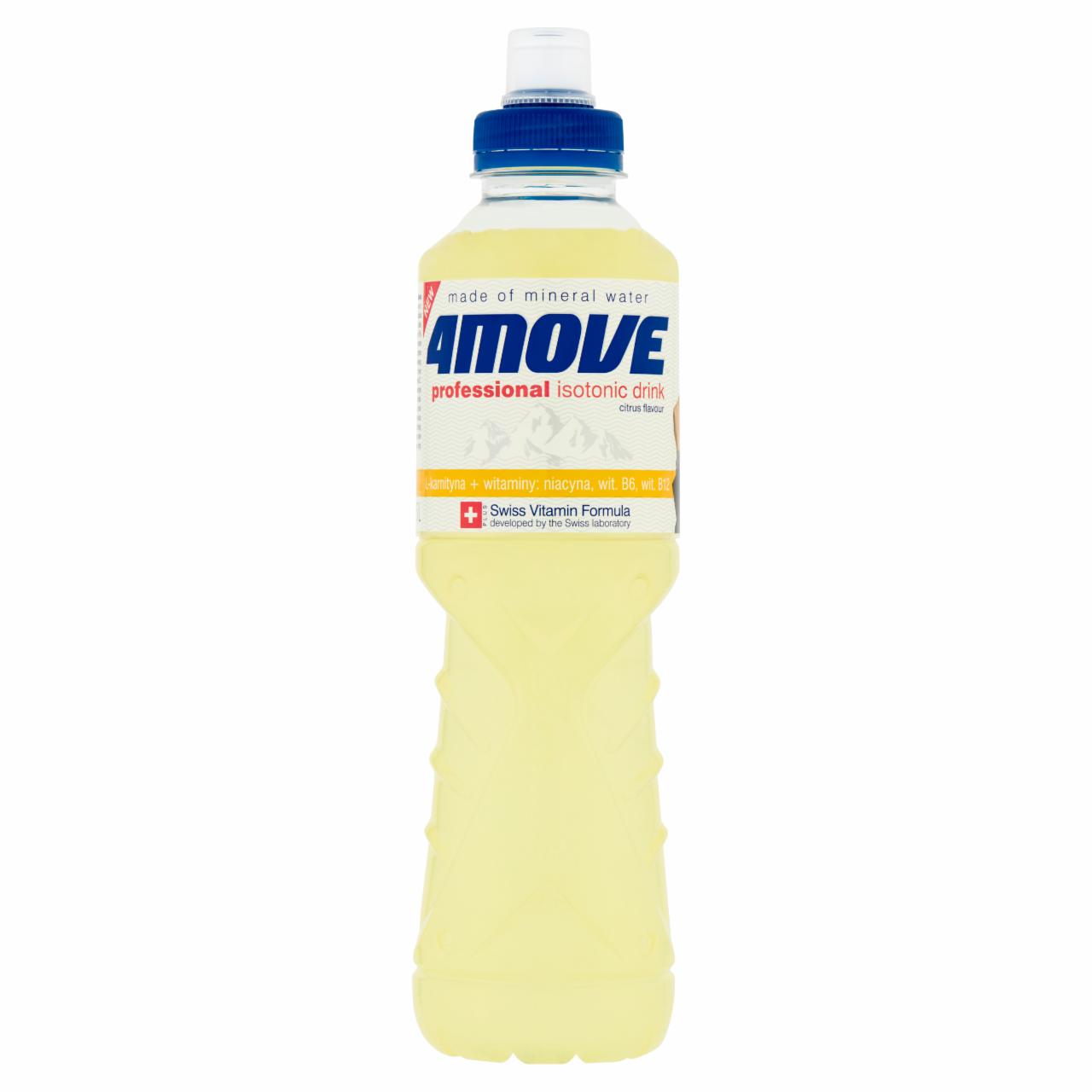 Zdjęcia - 4Move Professional Napój izotoniczny niegazowany o smaku cytrusowym 0,75 l