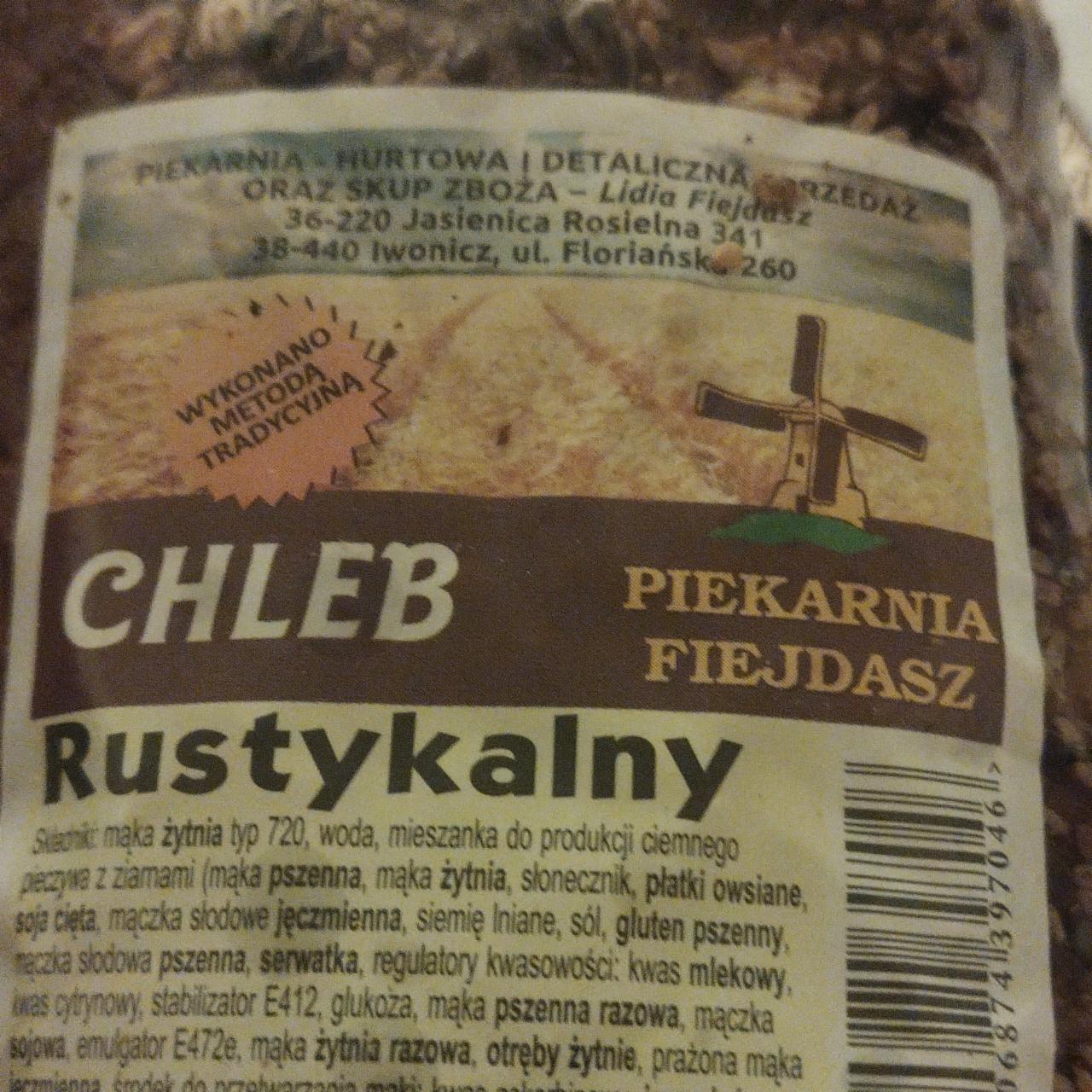 Zdjęcia - chleb rustykalny Piekarnia Fiejdasz