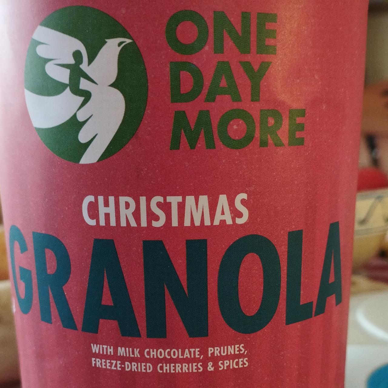 Zdjęcia - Christmas granola OneDayMore