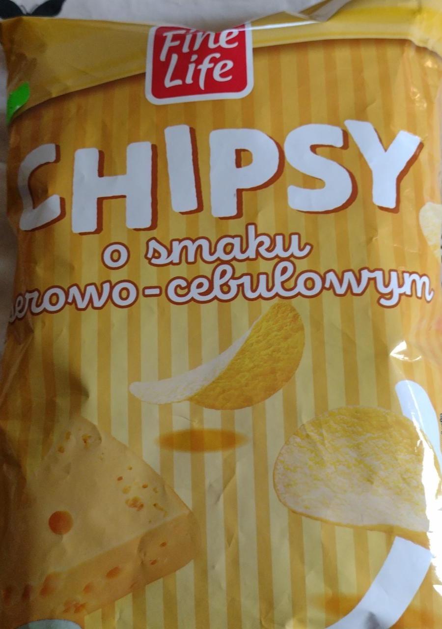 Zdjęcia - Chipsy o smaku serowo-cebulowym Fine Life