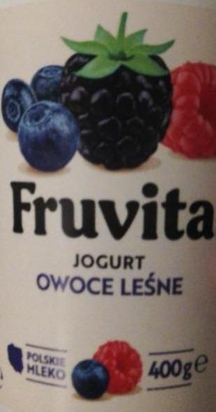 Zdjęcia - Jogurt owoce lesne Fruvita