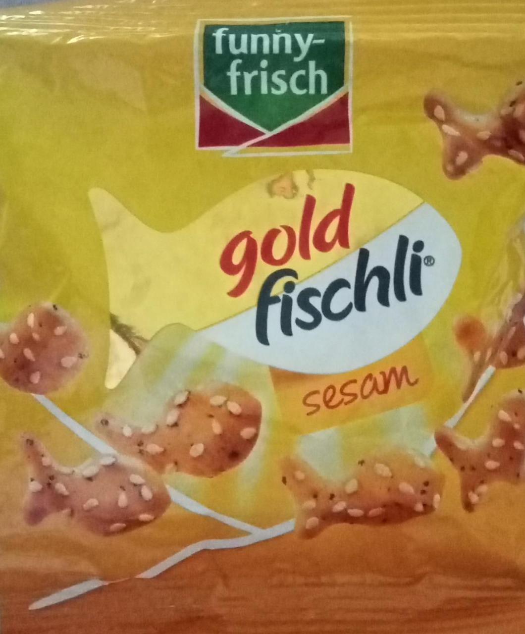 Zdjęcia - Krakersy gold fischli z sezamem funny-frisch