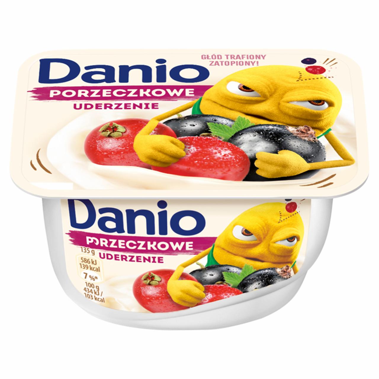 Zdjęcia - Danone Danio Serek homogenizowany z porzeczkami 135 g