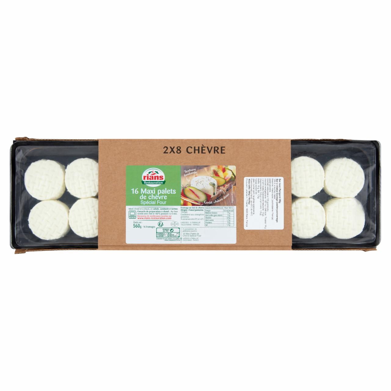 Zdjęcia - Rians Ser kozi Perigord 560 g (16 x 35 g)