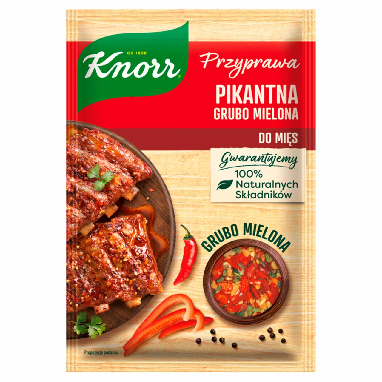 Zdjęcia - Knorr Przyprawa pikantna grubo mielona 20 g