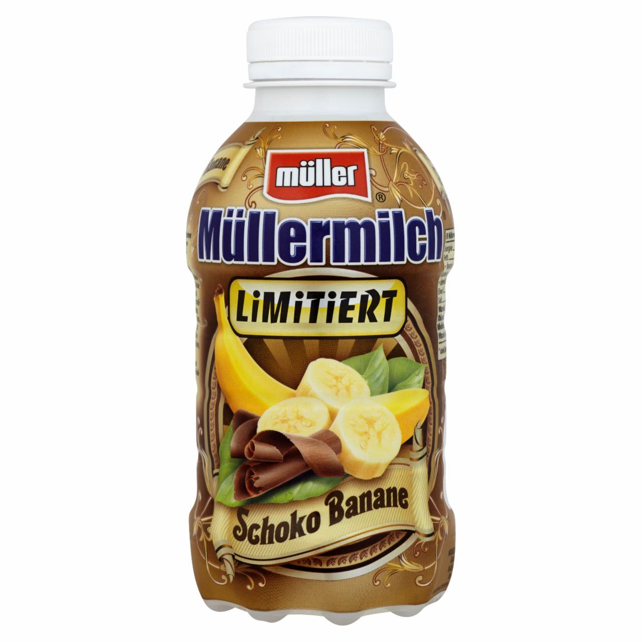 Zdjęcia - Müller Müllermilch czekolada banan Napój mleczny 400 ml