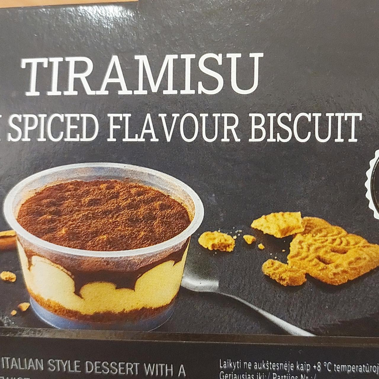 Zdjęcia - Tiramisu with spiced flabour biscut Deluxe