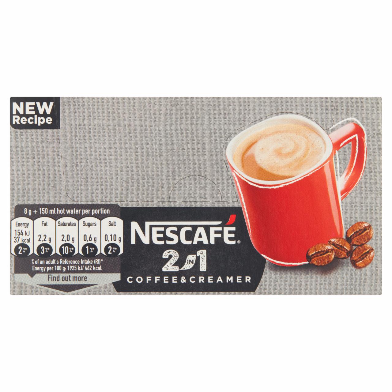 Zdjęcia - Nescafé 2in1 Coffee & Creamer Rozpuszczalny napój kawowy 224 g (28 x 8 g)