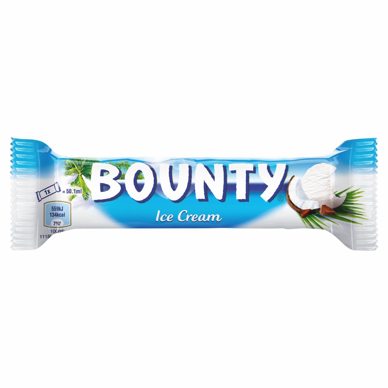 Zdjęcia - Bounty Lody kokosowe w polewie kakaowej 50,1 ml