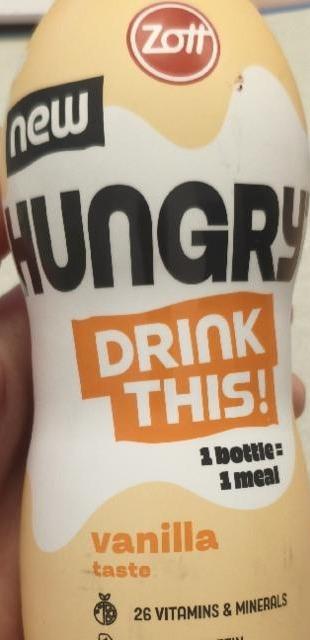 Zdjęcia - Hungry? drink this! vanilla taste Zott