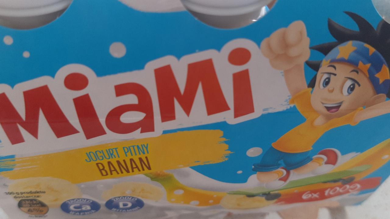 Zdjęcia - Jogurt pitny banan miami