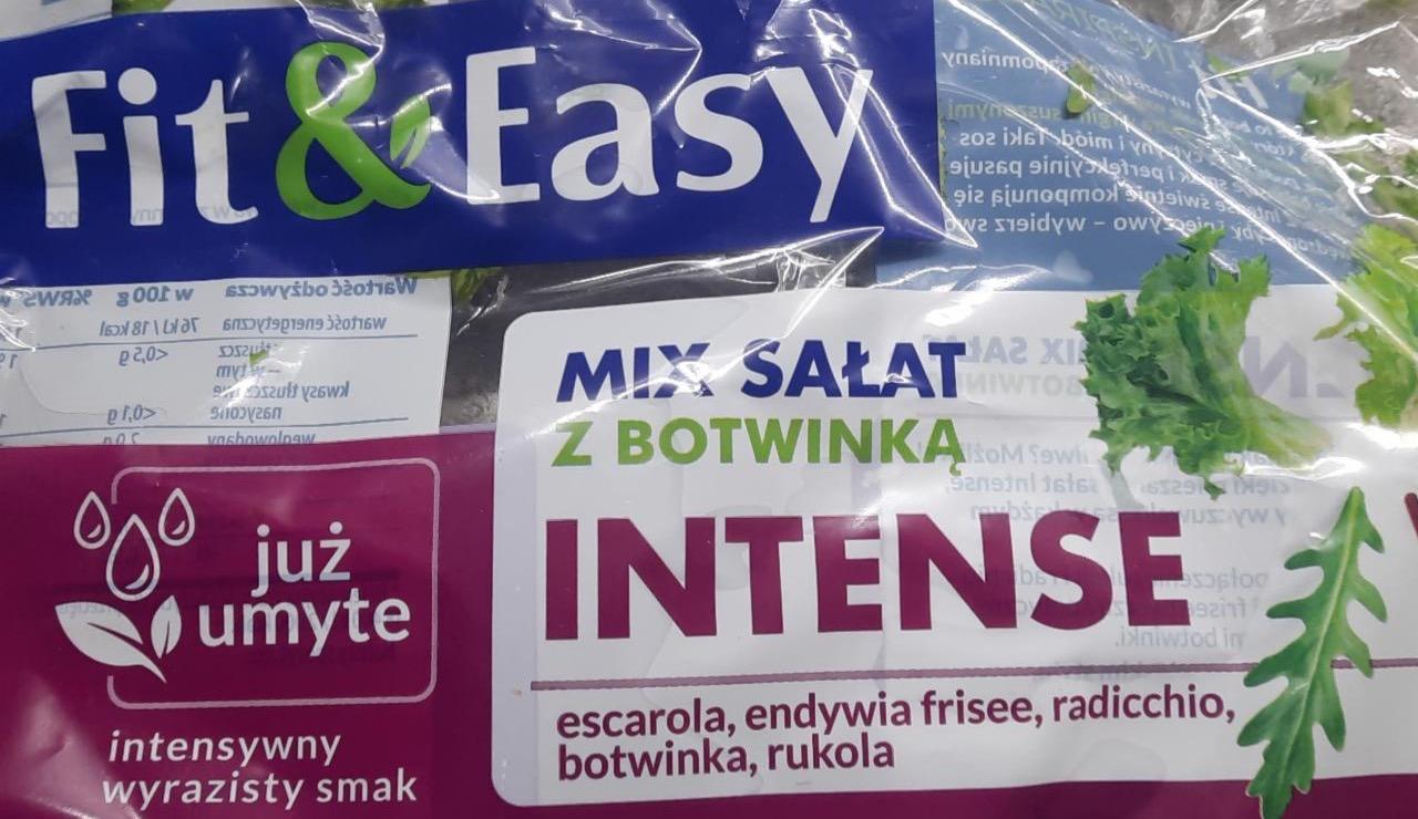 Zdjęcia - Mix sałat z botwinką Intense Fit & Easy