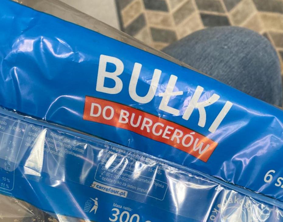 Zdjęcia - bułki Burger carrefour 