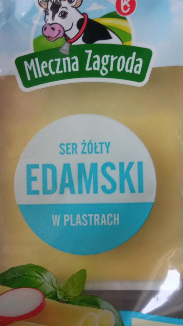 Zdjęcia - ser żółty edamski mleczna zagroda